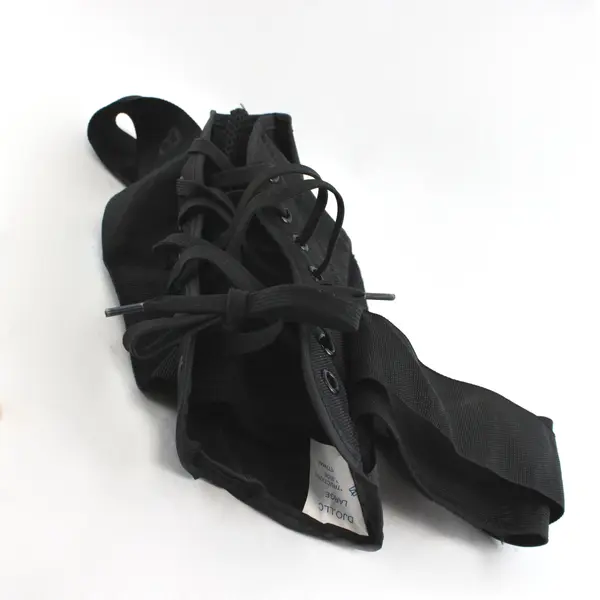 ProCare Lace-Up Ankle Support Brace Large Black Adjustable