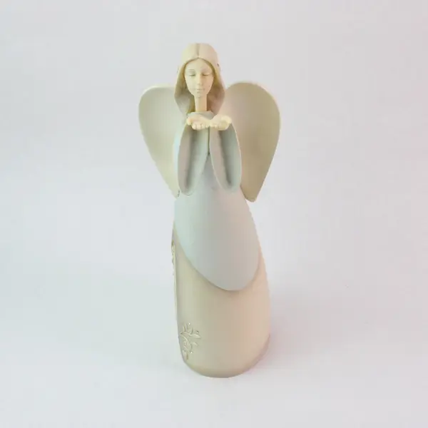 Foundations by Enesco Bereavement Angel Figurine Empty Hands 4014049