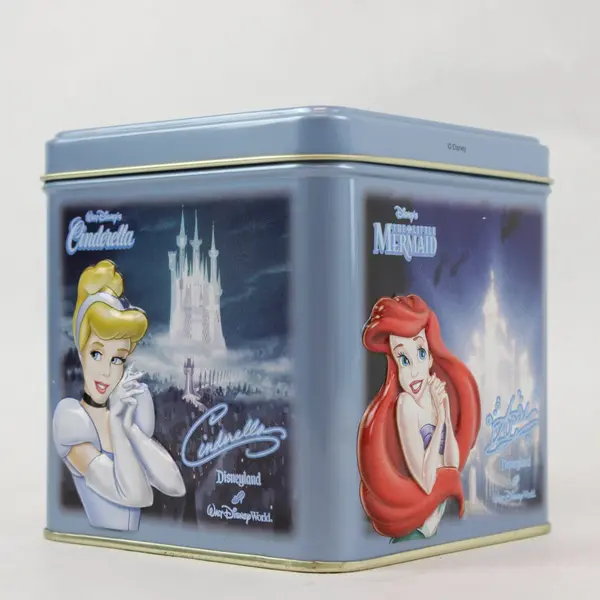 Disney Princess Tin Walt Disney World Collectible Souvenir