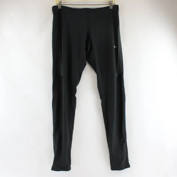 Nike Dri-FIT Women's Running Leggings with Back Zipper Pocket Sz Large