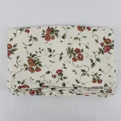 Vintage Cream Rose Vine Table Runner 90in Long