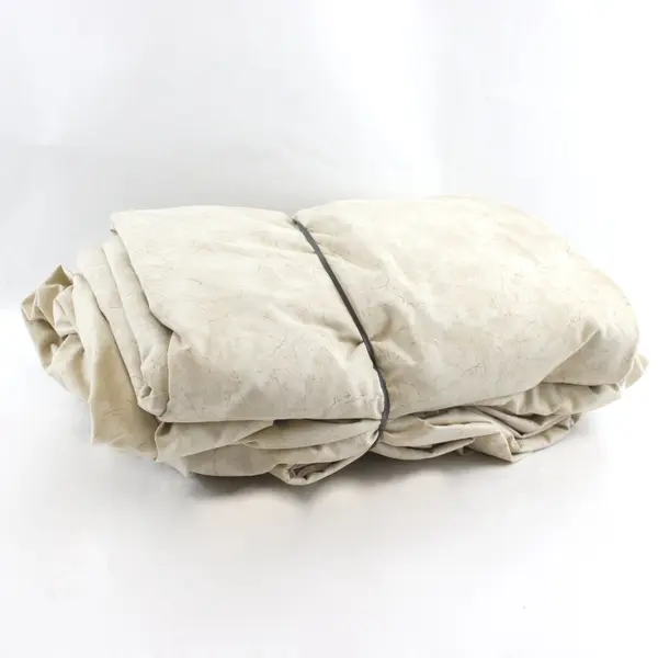 Vtg Dan River Queen Sheet Set USA Made Beige Includes 2 Pillow Shams
