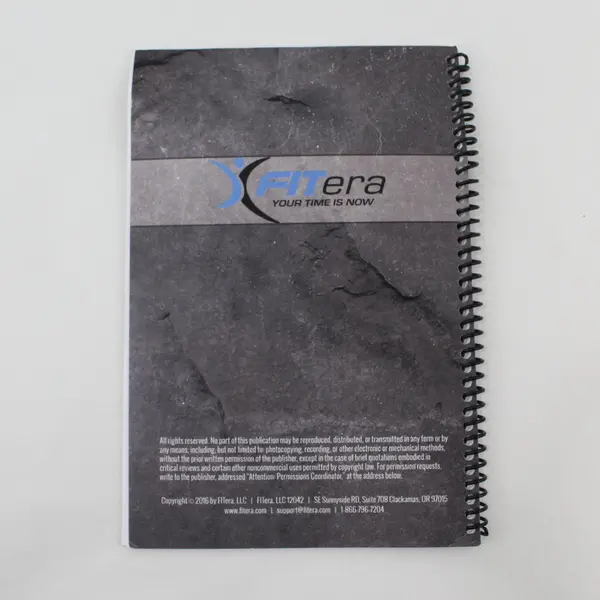 FITera 2016 Spiral-Bound Paperback Titled Drinks Desserts and Snacks