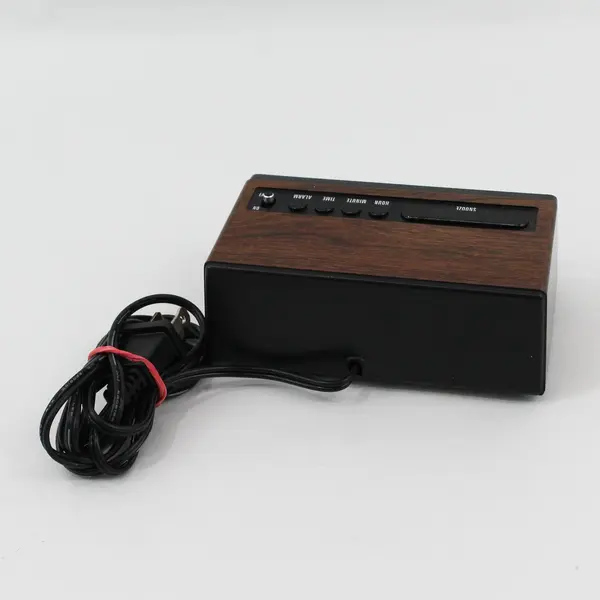 Vintage Equity Solid State Alarm Clock Model 1016 W/Battery Backup Works