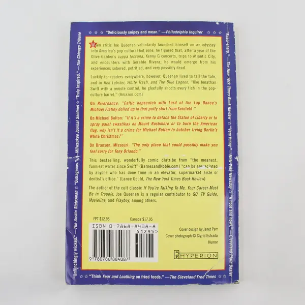 Red Lobster, White Trash, and the Blue Lagoon: Joe Queenan's America PB