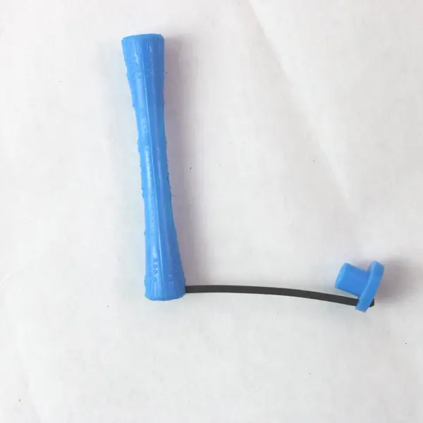 Lot of 70 Vintage Perm Rods - Mixed Bright Blue Hues and Various Sizes