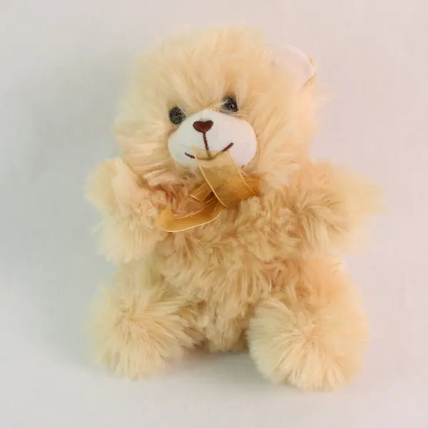Light Brown Plush Teddy Bear Soft Stuffed Animal 7in Pre-Owned
