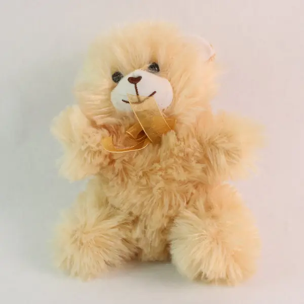 Light Brown Plush Teddy Bear Soft Stuffed Animal 7in Pre-Owned