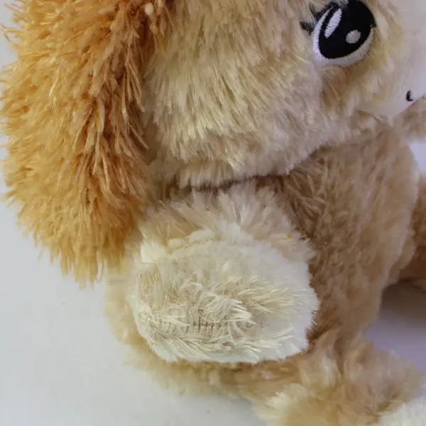 Lullabrites Plush Brown Puppy Dog Light Up Music 3 Lullabies