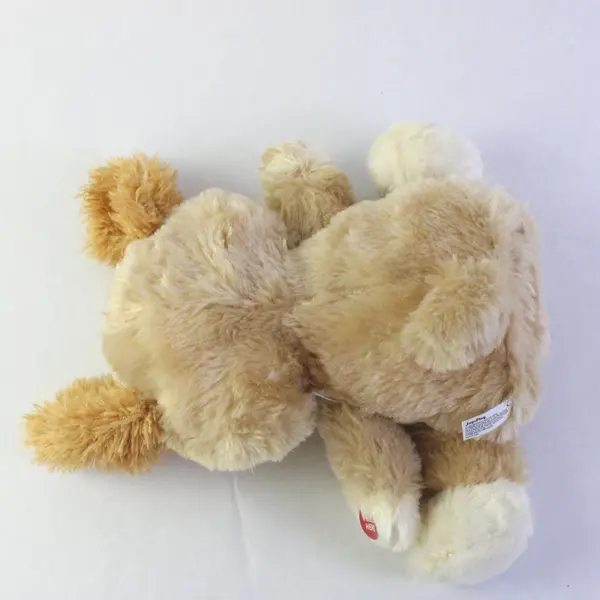Lullabrites Plush Brown Puppy Dog Light Up Music 3 Lullabies