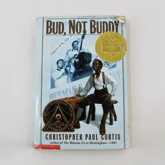 VTG Bud, Not Buddy a Novel by Christopher Paul Curtis 2002 Scholastic Paperback 