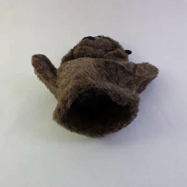 Vintage Crazy Critters 1980 Dog Plush Hand Puppet Stuffed Animal