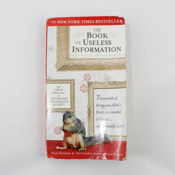 The Book of Useless Information by Noel Botham 2006 Paperback