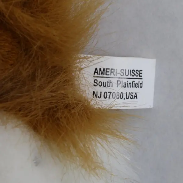 Ameri-Suisse Girls Plush Lion Head Coin Purse
