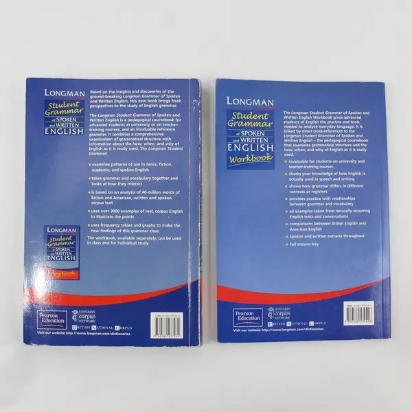 Longman Student Grammar Textbook & Workbook 2-Book Set Biber Conrad Leech