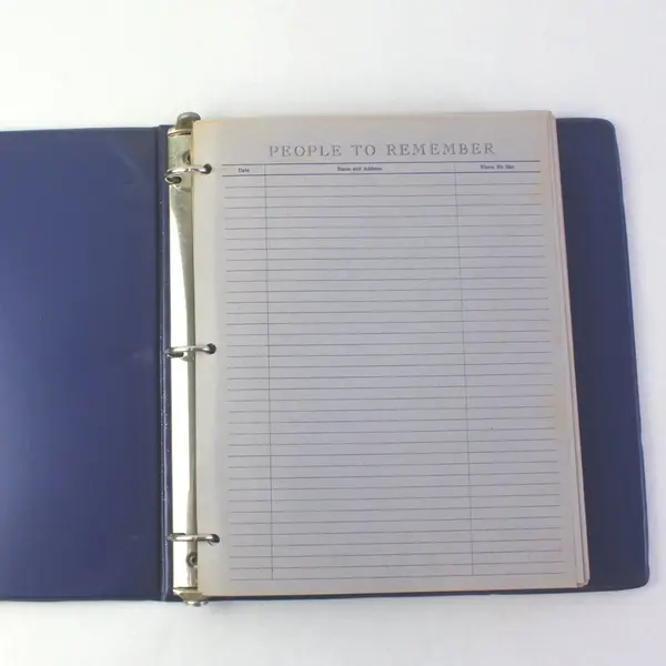 Writewell Travel-Log Postcard Album Binder