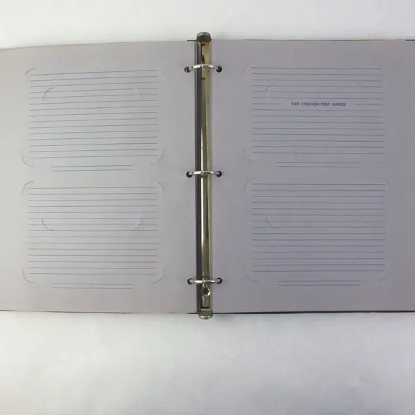 Writewell Travel-Log Postcard Album Binder