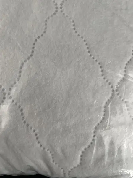 Priva Underpad Mattress Protector Quilted Waterproof White 60 x 80 Polyester New
