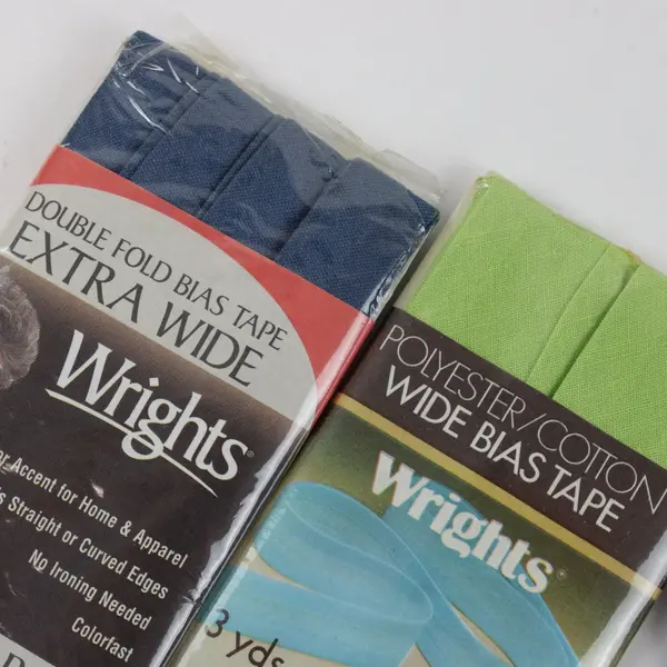 Lot of 5 Wright's Vintage Sewing Notions Bias Tape Seam Binding Piping