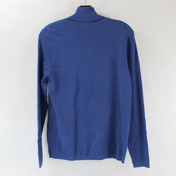 Chico’s Long Sleeve Blue Turtleneck Sweater Size 0/Small 