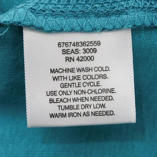 Basic Editions Teal Sleeveless V-neck Tank Top Women's M