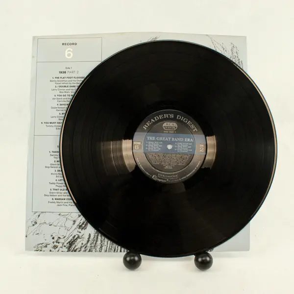 Great Band Era 37 Top Bands 12" Vinyl Box Set Reader's Digest RCA Incomplete