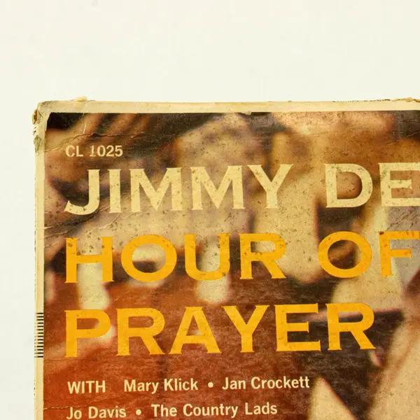 Jimmy Dean's Hour of Prayer 12" Vinyl Record