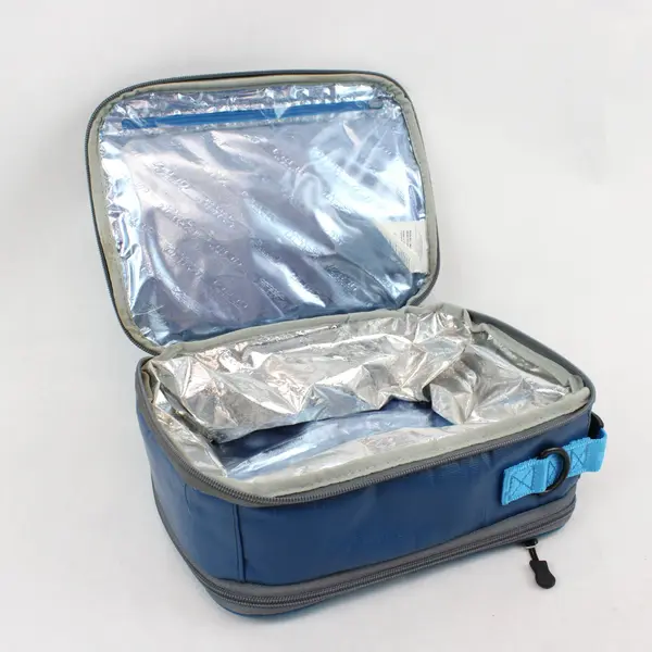 ULTRA By Arctic Zone Blue Lunch Bag Insulated Food Storage Expandable Lunch Tote