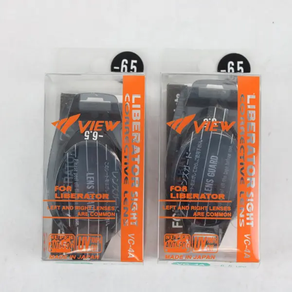 Lot of 2 View VC-4A Liberator Sight Swim Lenses -6.5 Diopter