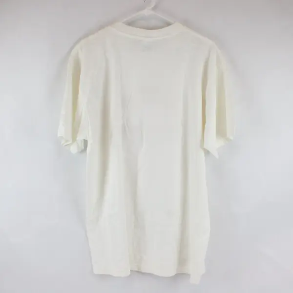 MIRO Newport Beach, CA Design White T-Shirt Adult Large 100% Cotton Vintage 