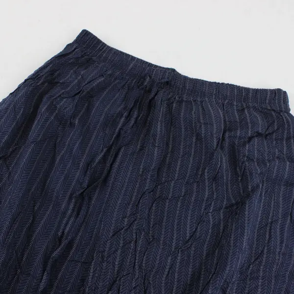 J. Macinally's Women's L Blue Striped Drawstring Pants Summer Coastal Chic