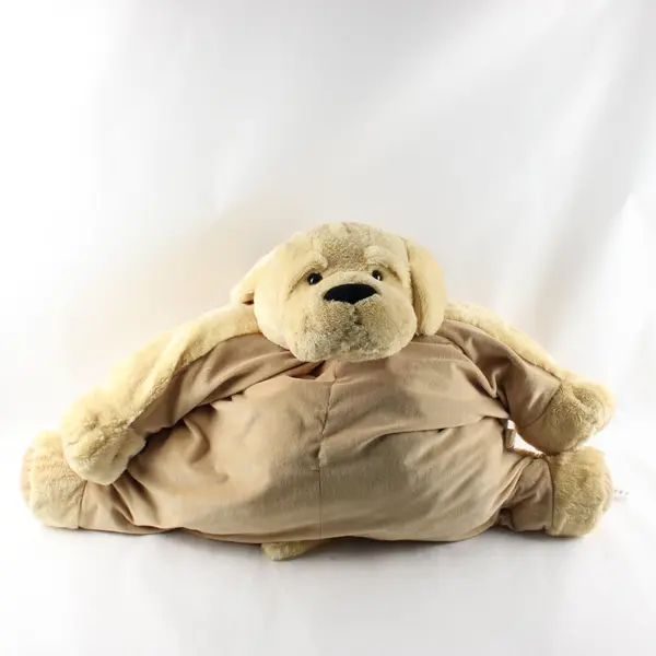 2010 Kellytoy Pillow Chums Goldie Dog Plush 28"x32" FLAW