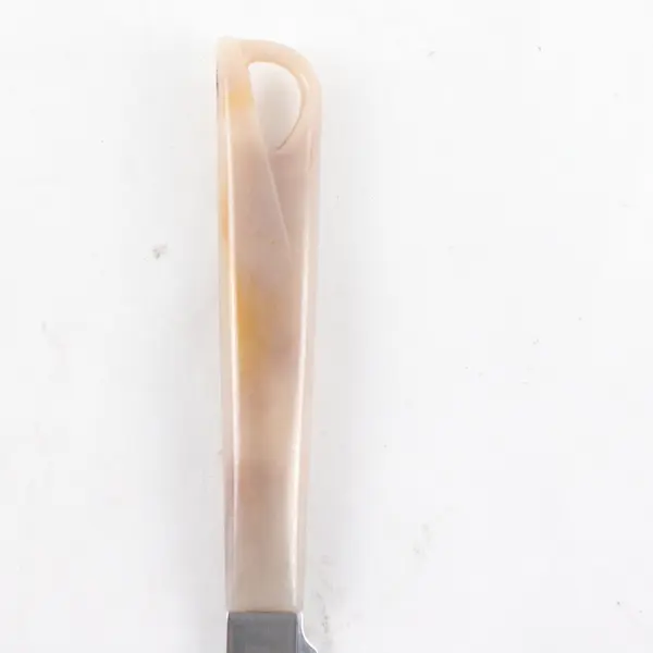 Vintage MCM 1960s Tupperware  Serrated Knife Brown Marbled Handle