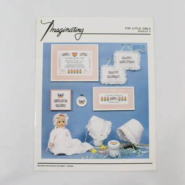 Lot of 2 Imaginating Pattern Booklets For Little Girls & Inspirational Thoughts