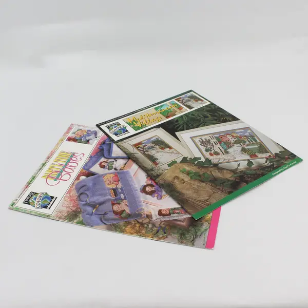 True Colors 1992 Cross Stitch Booklets: Party Time Babes, Mediterranean Village