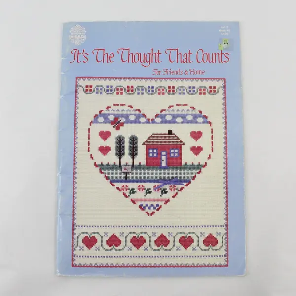 Vintage 1986 It's The Thought That Counts For Friends & Home by Gloria & Pat PB