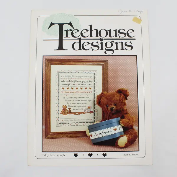 Lot of 3 Vintage Cross Stitch Sampler Booklets Leaflets 1981-1985