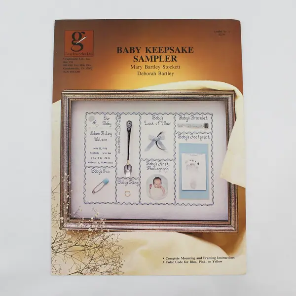 Lot of 3 Vintage Cross Stitch Sampler Booklets Leaflets 1981-1985