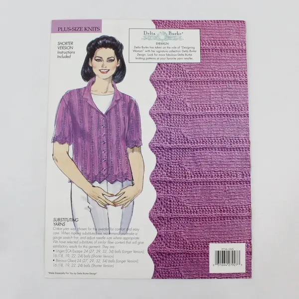 Diamond Cardigan Plus-Size Knits from Delta Burke Collection Delta Burke Designs