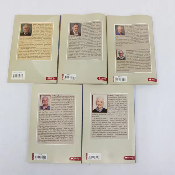 Explore the Bible LifeWay Adult Commentary PB Books Lot of 5 Fall 2007-2008
