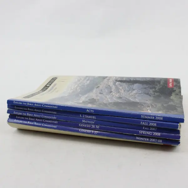 Explore the Bible LifeWay Adult Commentary PB Books Lot of 5 Fall 2007-2008