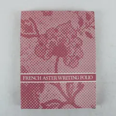 French Aster Writing Folio Made in Japan Exclusively for Avon Products - Used