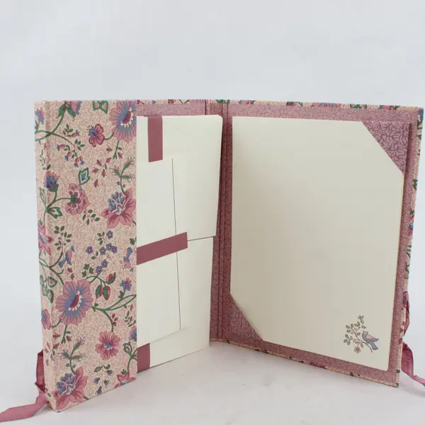 French Aster Writing Folio Made in Japan Exclusively for Avon Products - Used