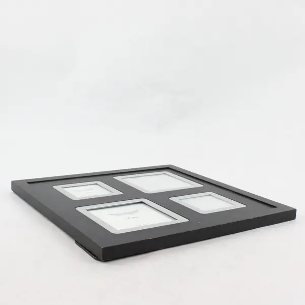Marshalls Photo Frame Black - With Space for Four Photos