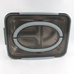 Airtight Meal Prep Lunch Container Dark Grey Used