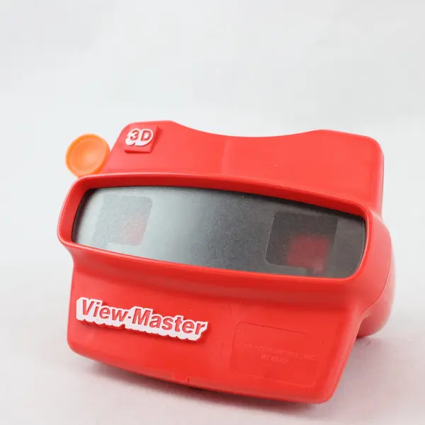 View-Master 3D Viewer Model L Red Orange Lever Fisher-Price