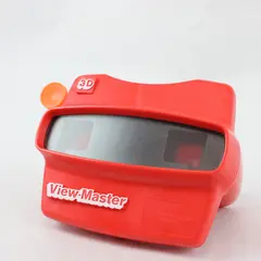 View-Master 3D Viewer Model L Red Orange Lever Fisher-Price