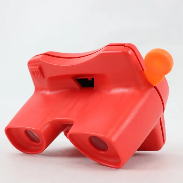 View-Master 3D Viewer Model L Red Orange Lever Fisher-Price