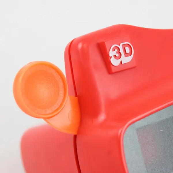 View-Master 3D Viewer Model L Red Orange Lever Fisher-Price