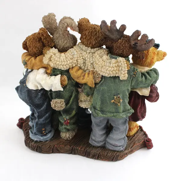 Boyds Bears J.B. Bearyproud & Pals United We Stand Figurine #227812 2003